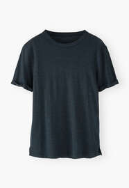 Jersey T-shirt, Petrol black, webstill