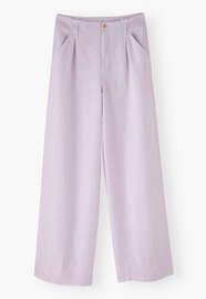 Wide-leg trousers, Soft lavender, webstill