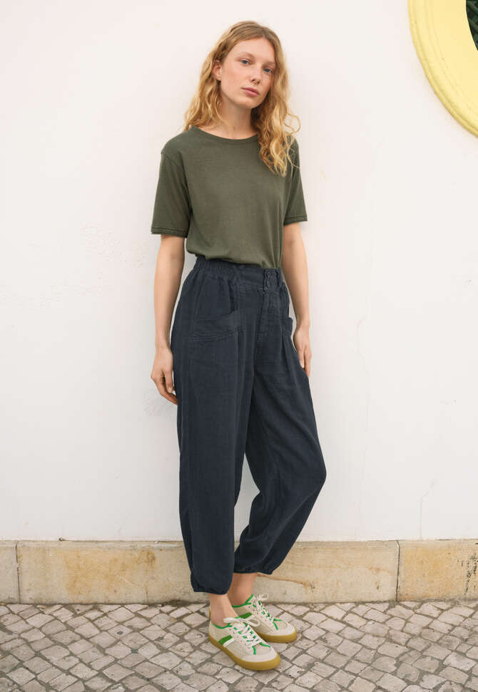 Balloon trousers, Midnight, completeTheLook