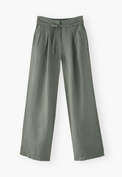 Wide-leg trousers, Khaki bay, webstill