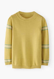Striped sweater, Lemon, webstill
