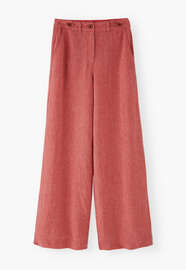 Wide-leg trousers, Red coral, webstill