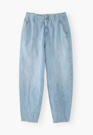 Seam-detail jeans, Light wash, webstill