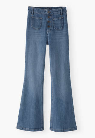 Flared jeans, Pale vintage, webstill