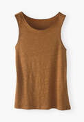 Scallop-edge vest, Bronze, webstill