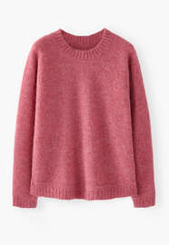 Knitted sweater, Soft strawberry, webstill