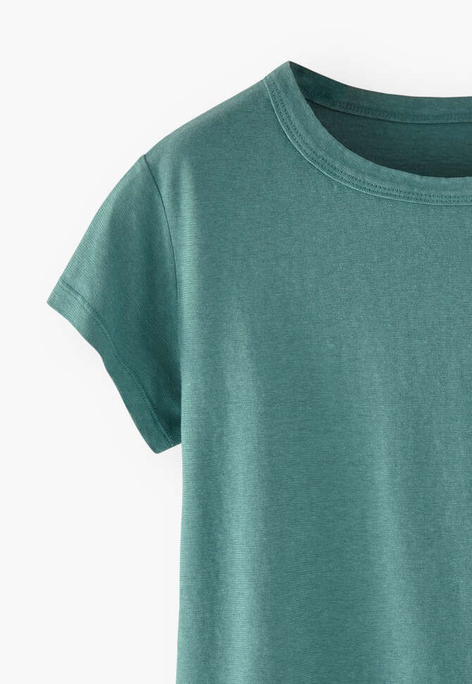 Jersey T-shirt, Teal, completeTheLook