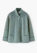Knitted jacket, Ocean, webstill