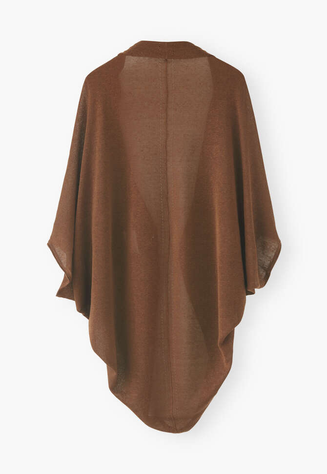 Cocoon cardi, Chestnut, completeTheLook