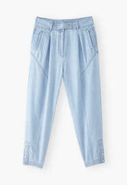 Tapered trousers, Light wash, webstill