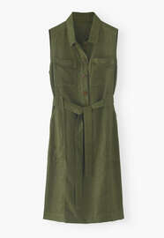 Sleeveless dress, Forest, webstill