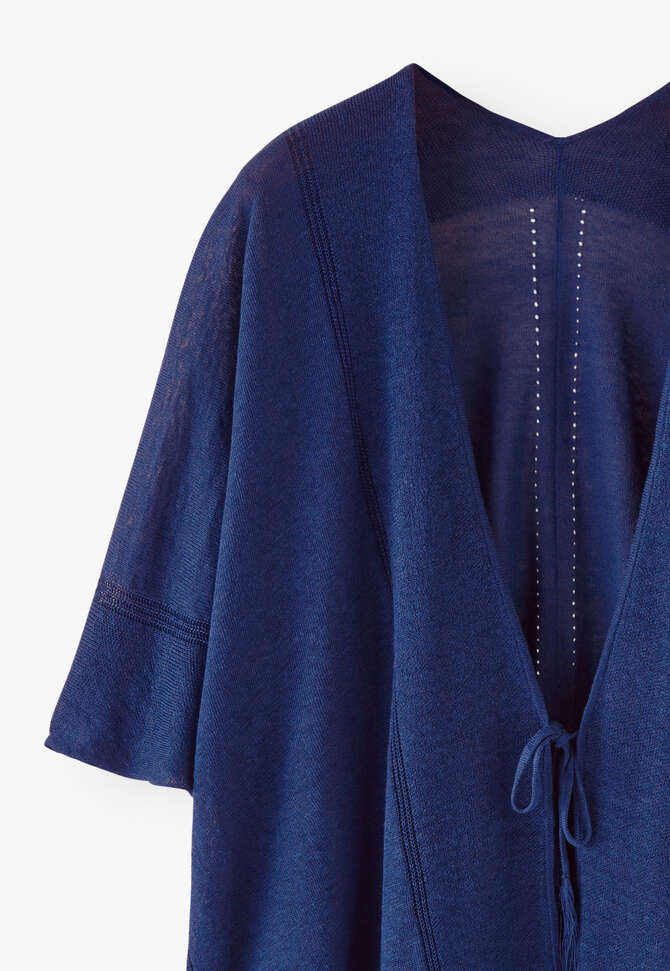 Knitted kimono cardigan, Ink, completeTheLook