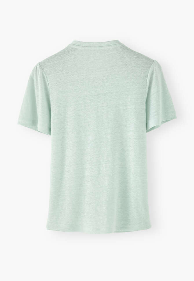 Collared jersey top, Mint, completeTheLook