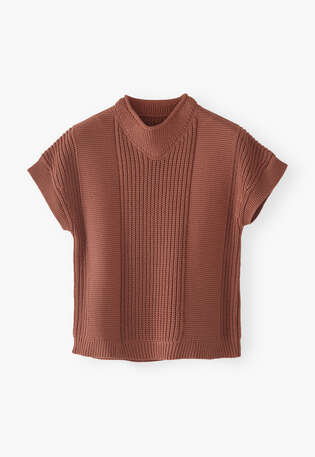 Sleeveless sweater, Soft chilli, webstill