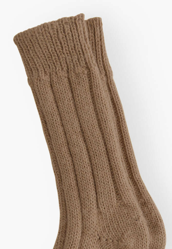 Wool socks, Sand, completeTheLook