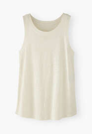 Jersey vest, Ecru, webstill