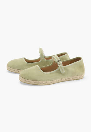 Strappy espadrille, Sage, webstill