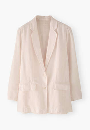 Relaxed blazer, Pale blossom, webstill