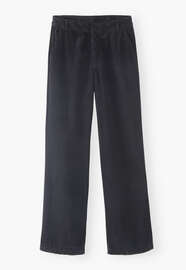 Straight-leg cord trousers, Charcoal, webstill