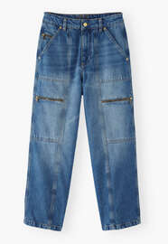 Patchwork horseshoe jeans, Mid vintage, webstill