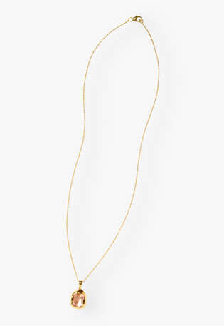 Pendant necklace, Gold, webstill
