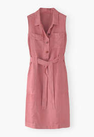 Sleeveless dress, Rose, webstill