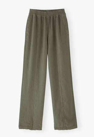 Relaxed trousers, Khaki grey, webstill