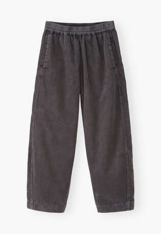 Cord jogger, Charcoal, webstill