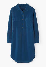 Shirtdress, Cobalt blue, webstill