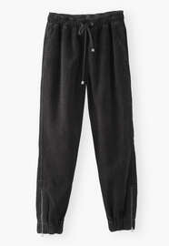 Cord jogger, Dark grey, webstill
