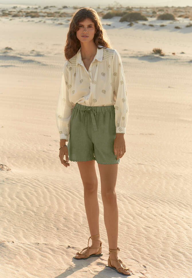 Shorts, Dusty sage, completeTheLook