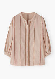 Loose-fit shirt, Pale blossom, webstill