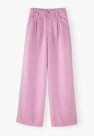Wide-leg trousers, Light magenta, webstill