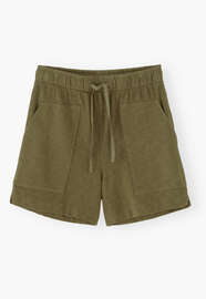 Jersey shorts, Khaki olive, webstill