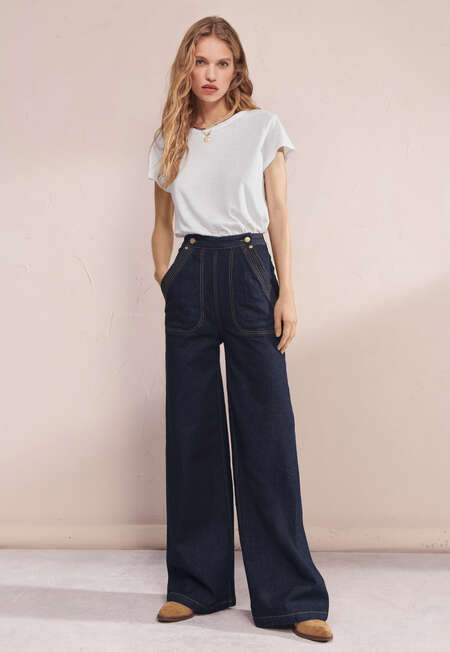 Jersey T-shirt, White, completeTheLook