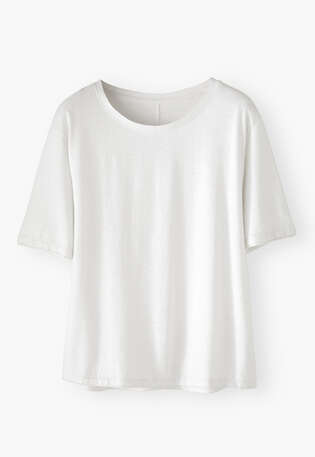 Boxy T-shirt, White, webstill