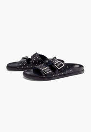Studded sandals, Deep blue, webstill