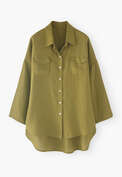 Oversized shirt, Lime, webstill