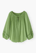 Gathered blouse, Apple, webstill