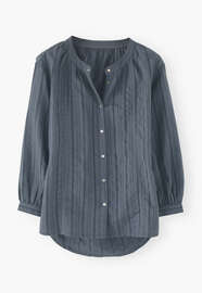Striped blouse, Washed denim, webstill