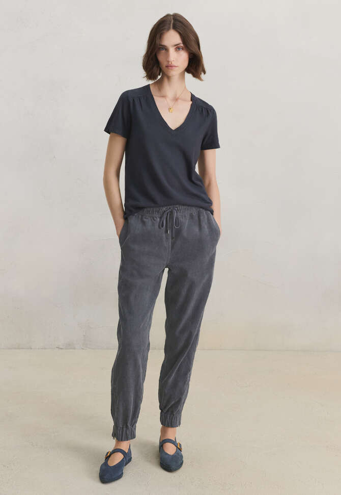 V-neck top, Deep indigo, completeTheLook