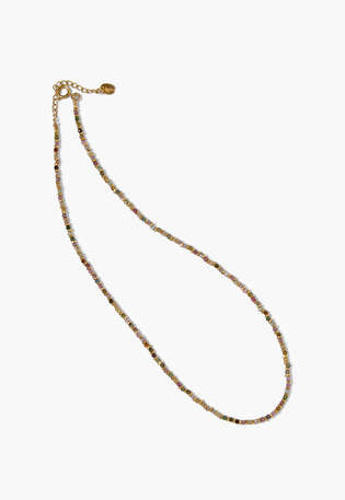 Tourmaline beaded necklace, Tourmaline, webstill