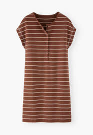 Striped jersey dress, Cinnamon, webstill