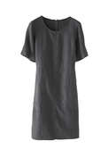 Shift dress, Graphite, webstill