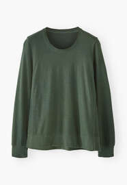 Long-sleeved top, Bottle green, webstill