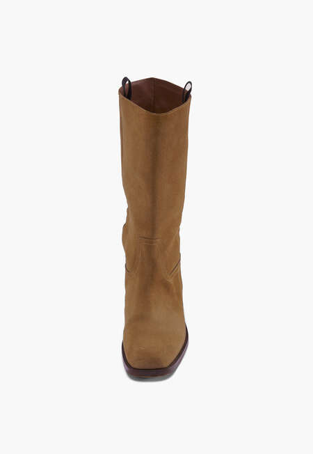 Square-toe boots, Cinnamon, completeTheLook
