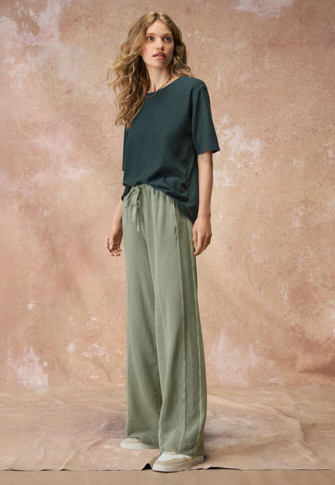 Wide-leg jogger, Light khaki, completeTheLook