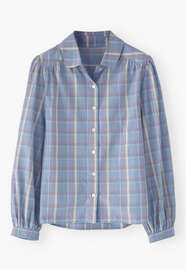 Checked shirt, Lavender, webstill