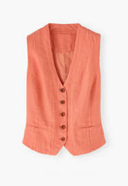 Waistcoat, Red coral, webstill
