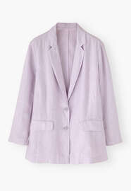 Relaxed blazer, Soft lavender, webstill